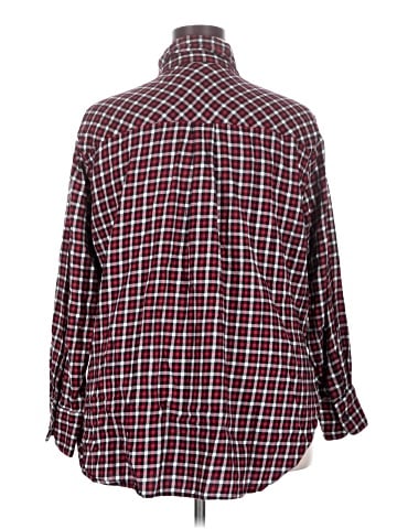 Lane Bryant Long Sleeve Button-Down Shirt (view 2)
