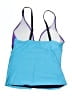 Unbranded Color Block Purple Swimsuit Top Size XL - photo 2
