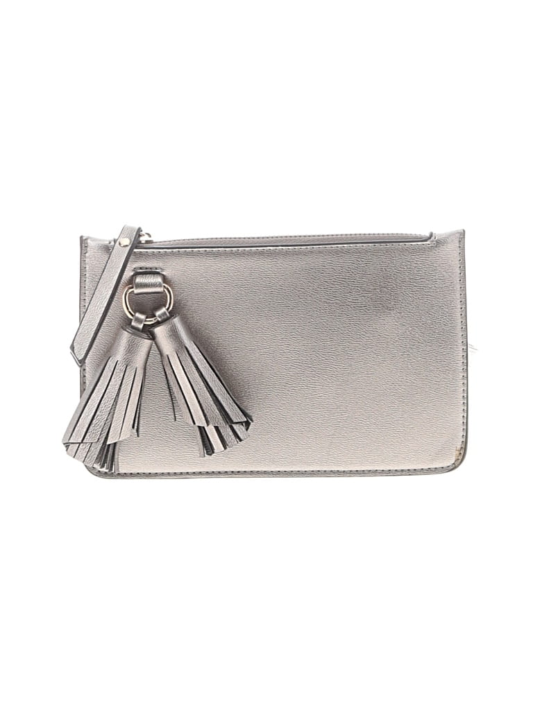 melie bianco Wristlet: Silver Bags