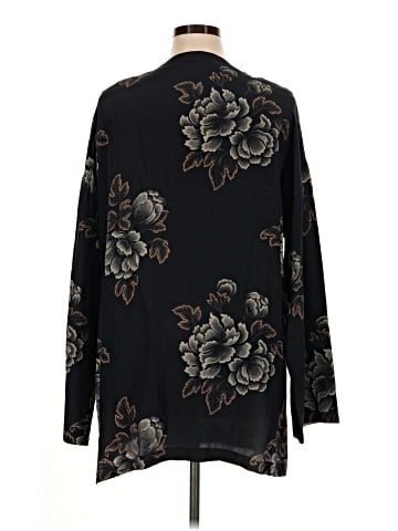 Linda Allard Ellen Tracy 3/4 Sleeve Silk Top (view 2)