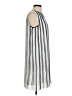 Max Studio 100% Polyester Stripes Silver Casual Dress Size S - photo 4