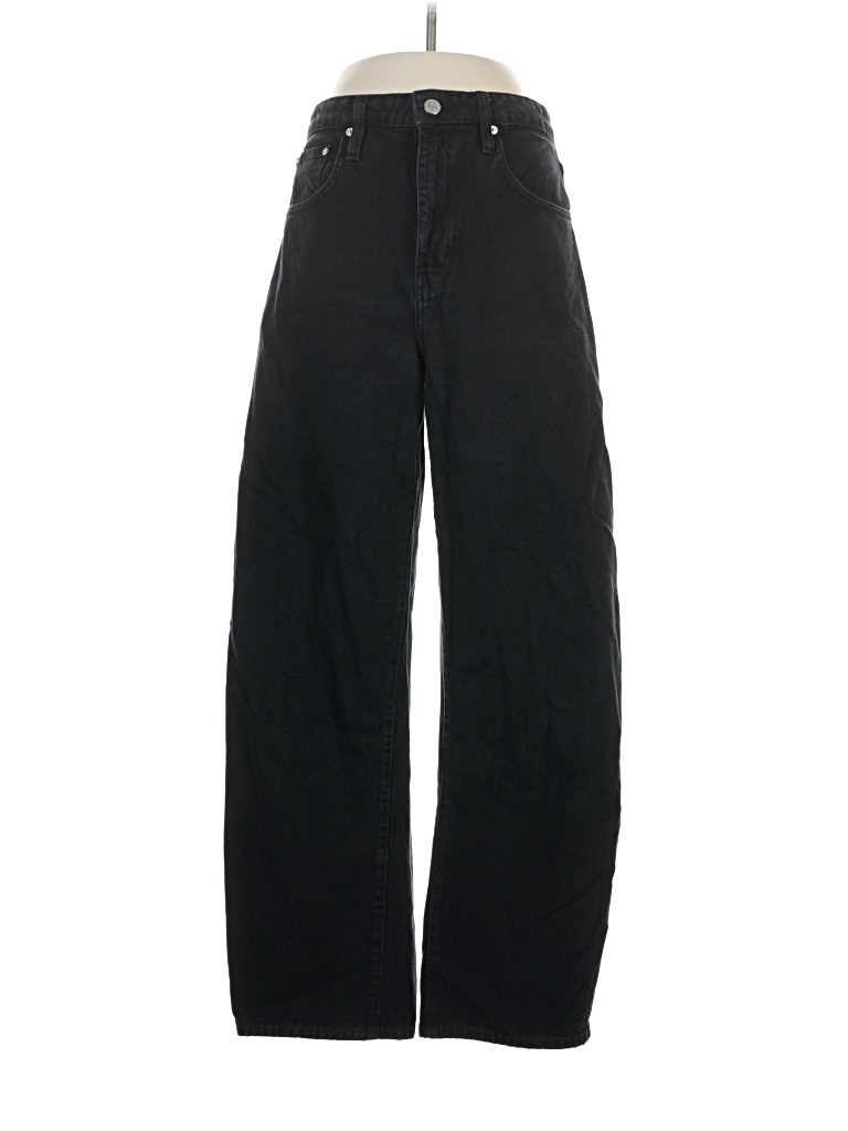 Pre-owned Frame Jeans In Black