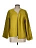 Chico's Design Chevron-herringbone Yellow Jacket Size Lg (2) - photo 1