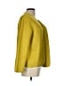 Chico's Design Chevron-herringbone Yellow Jacket Size Lg (2) - photo 4