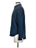 Everlane 100% Silk Solid Blue Long Sleeve Silk Top Size 00 - photo 5