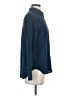 Everlane 100% Silk Solid Blue Long Sleeve Silk Top Size 00 - photo 4