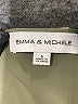 Emma & Michele Solid Green Romper Size S - photo 4