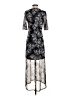 Leota Paisley Black Casual Dress Size XS - photo 2