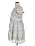 rue21 100% Polyester Metallic Silver Cocktail Dress Size 1X - photo 5