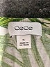 CeCe Tropical Green Short Sleeve Blouse Size XL - photo 7