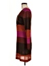Liquid 100% Polyester Color Block Brown Casual Dress Size M - photo 5