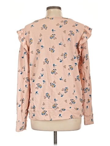 Ann Taylor LOFT Outlet Long Sleeve T-Shirt (view 2)
