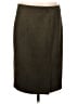 PREMISE Solid Brown Formal Skirt Size L - photo 1