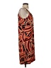 Nine West Print Orange Casual Dress Size S - photo 4