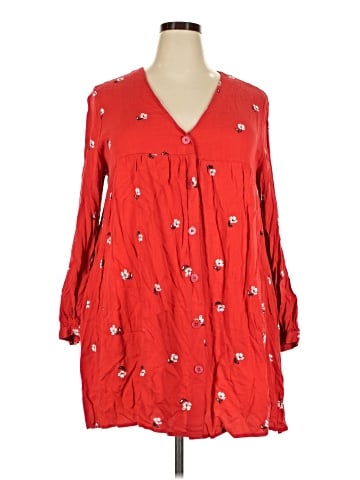 POPSUGAR 3/4 Sleeve Blouse (view 1)