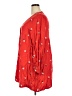 POPSUGAR 100% Rayon Red 3/4 Sleeve Blouse Size XXL - photo 5