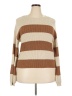 Steve Madden Stripes Brown Pullover Sweater Size XXL - photo 1