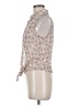 Papaya Floral Ivory Sleeveless Button-Down Shirt Size M - photo 5