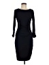 Cache Solid Black Cocktail Dress Size M - photo 1
