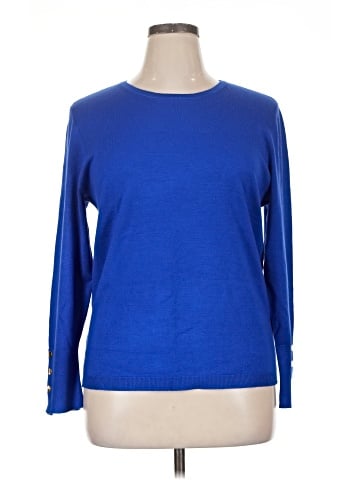 JM Collection Pullover Sweater (view 1)