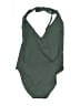 Vitamin A Solid Green One Piece Swimsuit Size S - photo 2