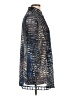 Linea Domani 100% Polyester Blue Long Sleeve Blouse Size 10 - photo 4