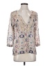 Maeve Ivory 3/4 Sleeve Blouse Size 4 - photo 1