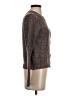 Dex Tweed Brown Cardigan Size S - photo 4