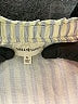 Thread & Supply 100% Tencel Stripes Ivory Jumpsuit Size L - photo 4