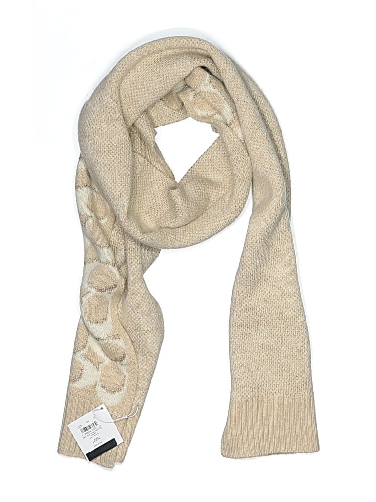 Coach Scarf In Ivory