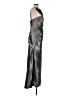 NW Nightway Metallic Silver Cocktail Dress Size 12 - photo 4