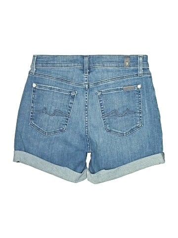 7 For All Mankind Denim Shorts (view 2)