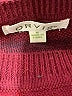 Orvis Plaid Burgundy Pullover Sweater Size M (estimated) - photo 7