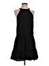 Express 100% Polyester Solid Black Cocktail Dress Size S - photo 1