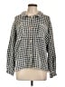 Max Studio Checkered-gingham Gray Jacket Size L - photo 1