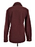 Express 100% Polyester Burgundy Coat Size XS - photo 2