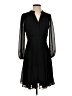 Ann Taylor 100% Polyester Black Cocktail Dress Size 2 Petite - photo 1