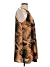 Tyche Tropical Brown Casual Dress Size L - photo 4