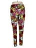 Lularoe Floral Red Leggings Size 2X (TC2) - photo 2