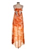 Hyfve 100% Polyester Tie-dye Orange Casual Dress Size S - photo 2