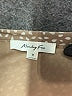 Monday Fun 100% Polyester Animal Print Brown Short Sleeve Blouse Size M - photo 7