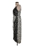 Honey Punch 100% Polyester Animal Print Ivory Cocktail Dress Size XS - photo 5