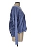 Westbound 100% Cotton Blue Long Sleeve Top Size L - photo 4