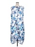 Avenue 100% Polyester Print Blue Casual Dress Size 22 Plus - photo 2