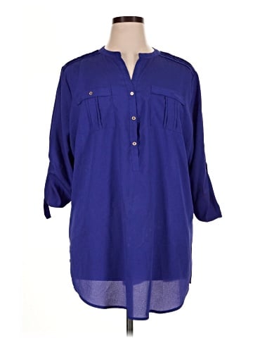 Calvin Klein 3/4 Sleeve Blouse (view 1)