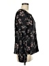 Hinge 100% Viscose Black Long Sleeve Blouse Size M - photo 4