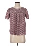 Japna 100% Polyester Red Short Sleeve Blouse Size S - photo 1
