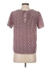 Japna 100% Polyester Red Short Sleeve Blouse Size S - photo 2