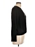 Splendid Black Long Sleeve Blouse Size L - photo 4