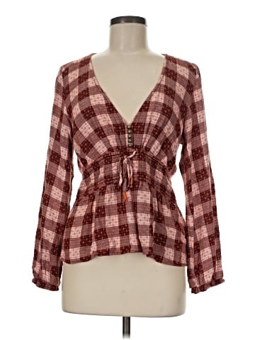 Pilcro Long Sleeve Blouse (view 1)